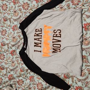 Halloween baseball style tee